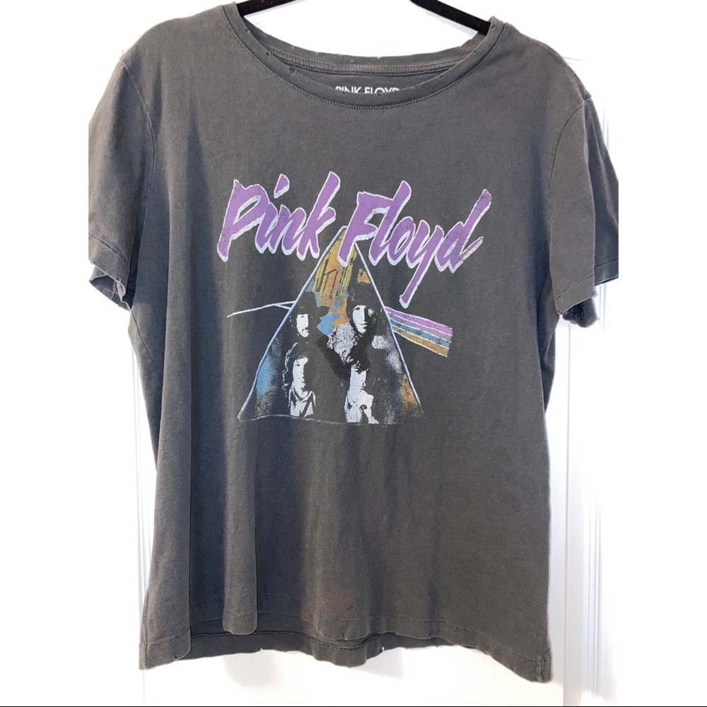 Distressed Pink Floyd Graphic Tee